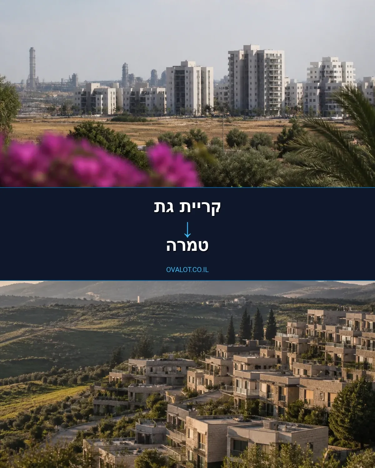 הובלות דירה מקריית גת לטמרה