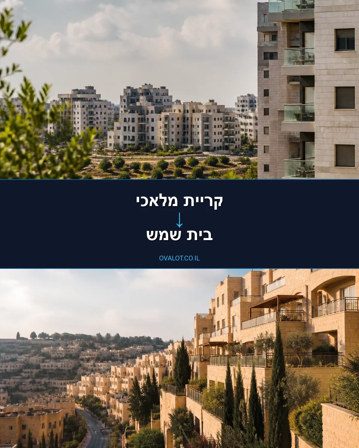 הובלות עם מעלית מקריית מלאכי לבית שמש