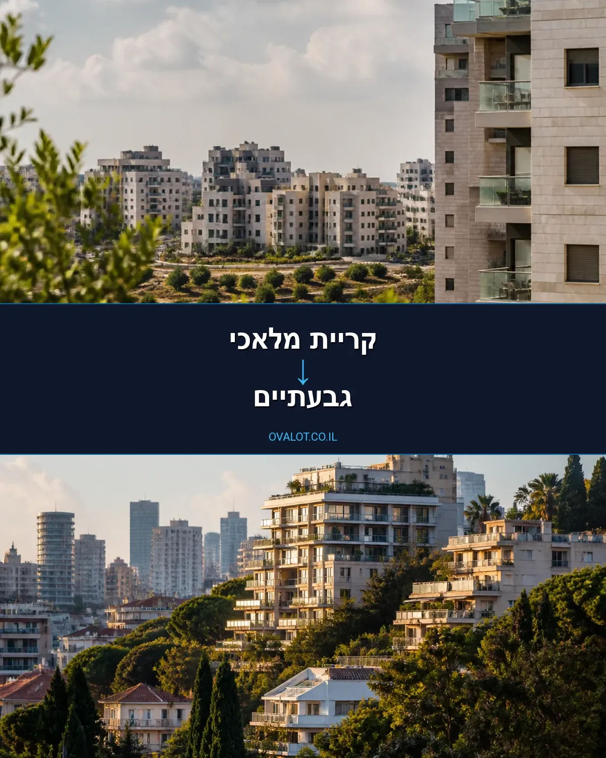 הובלות דירה מקריית מלאכי לגבעתיים