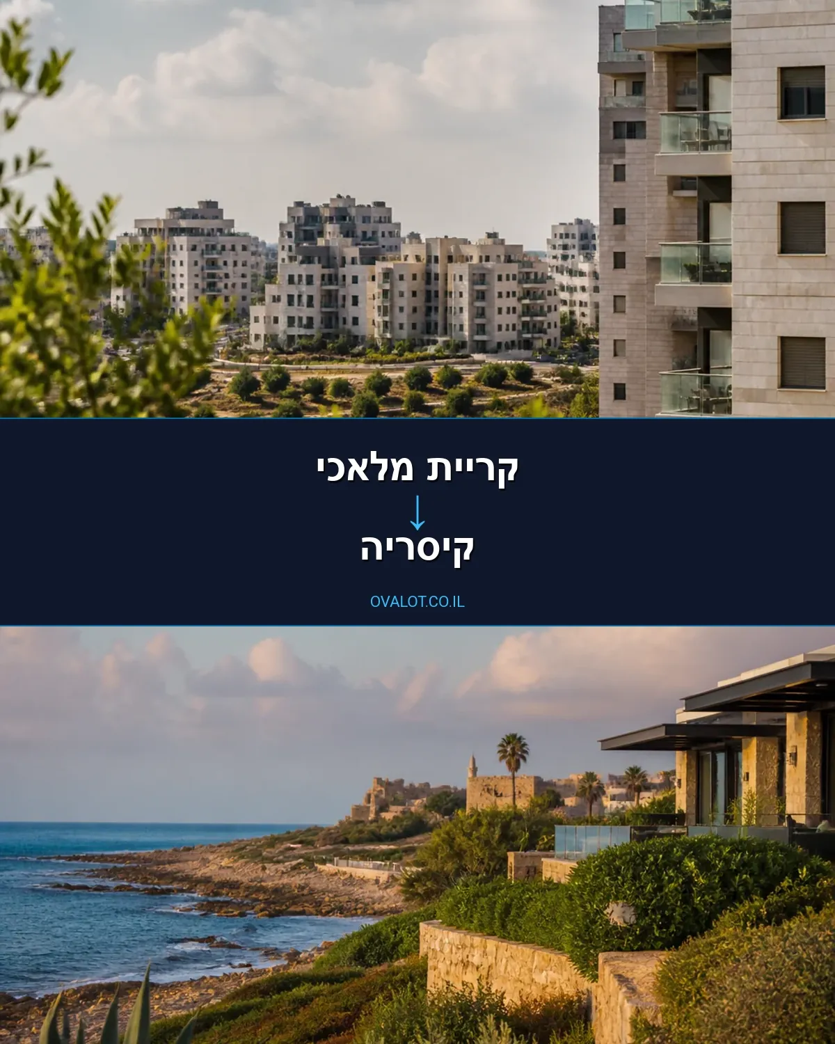 הובלות עם מנוף מקריית מלאכי לקיסריה