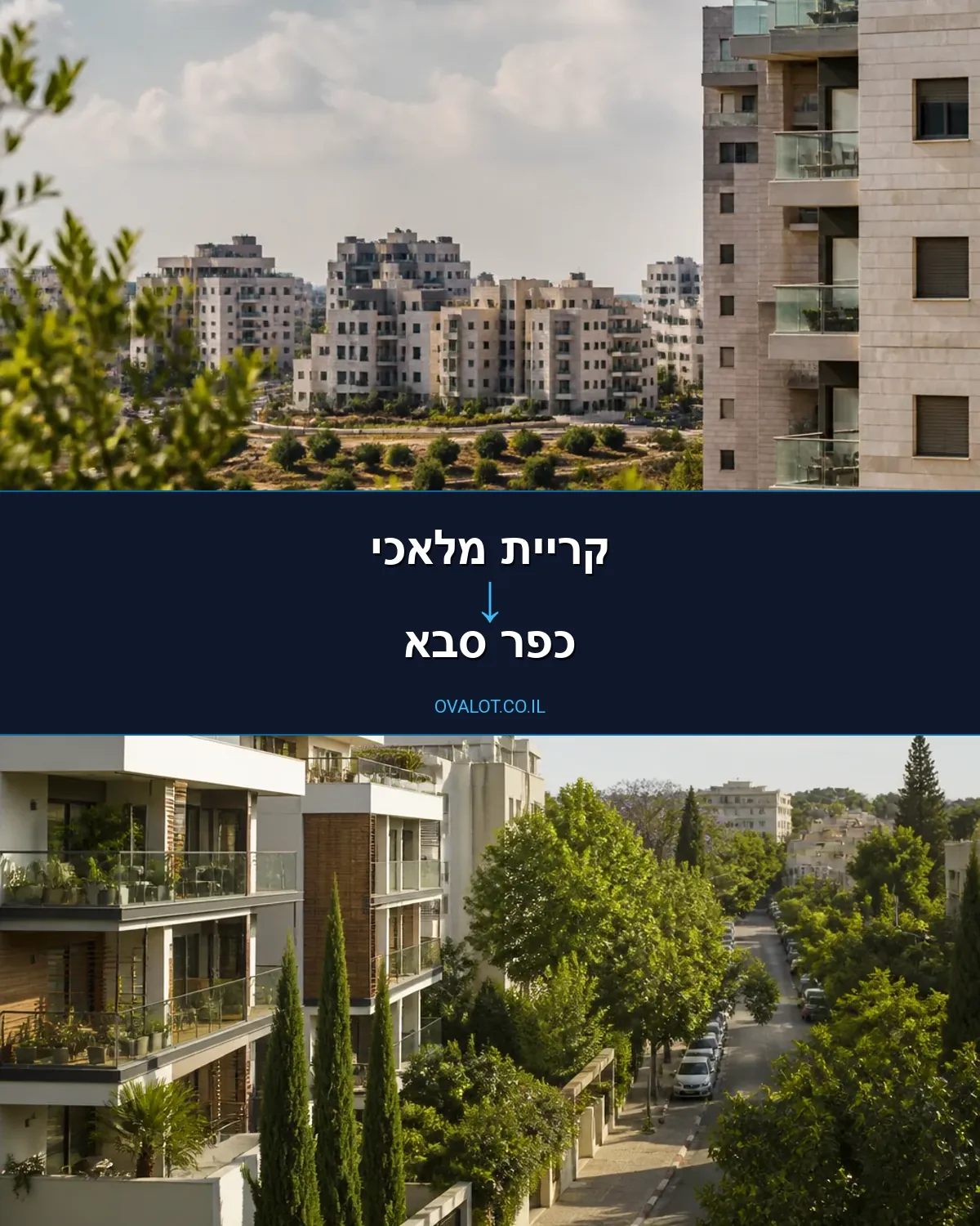 הובלות דירה מקריית מלאכי לכפר סבא