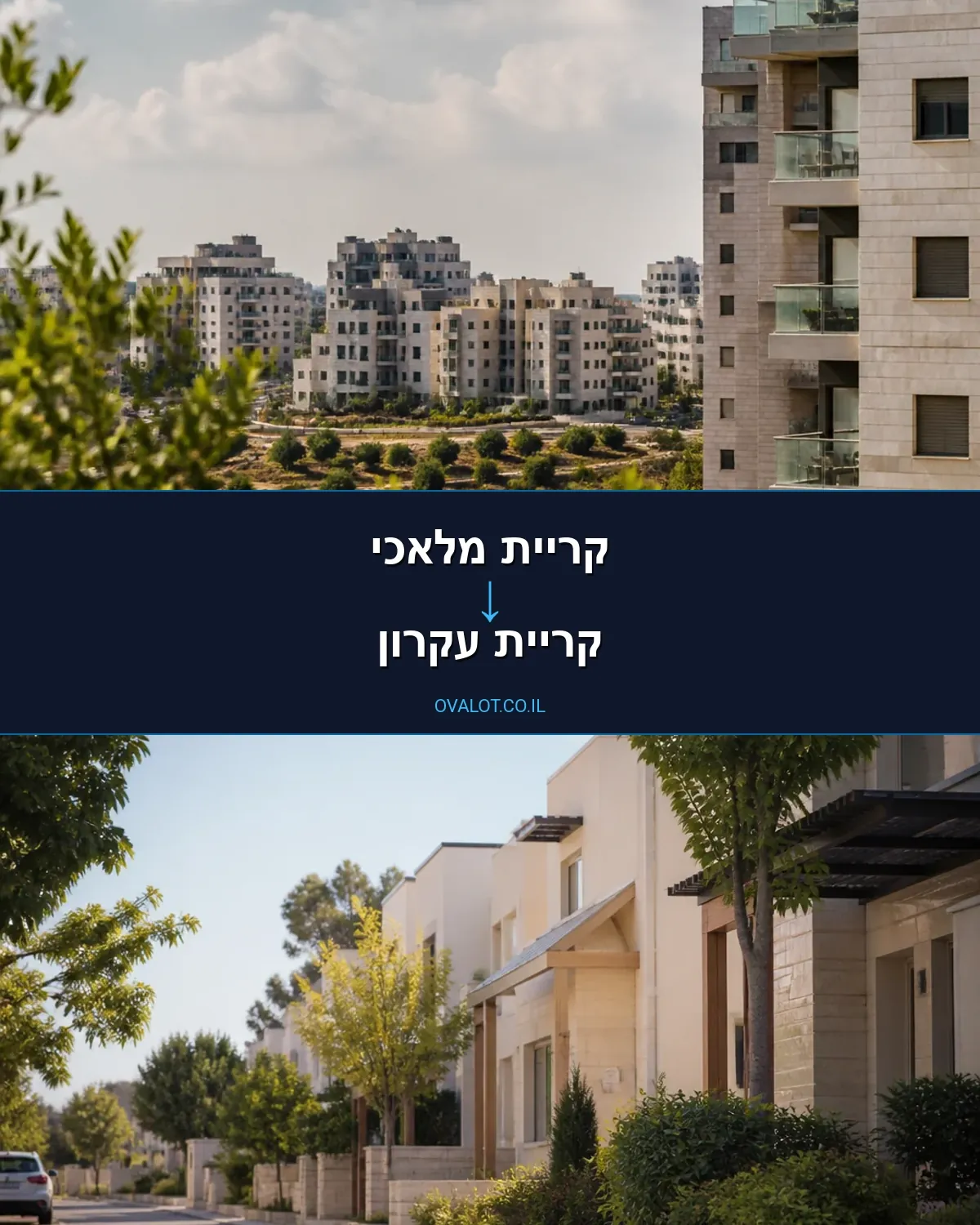הובלות בתים פרטיים מקריית מלאכי לקריית עקרון