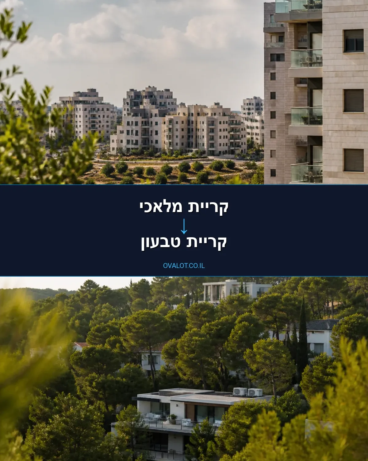 הובלות דירה מקריית מלאכי לקריית טבעון