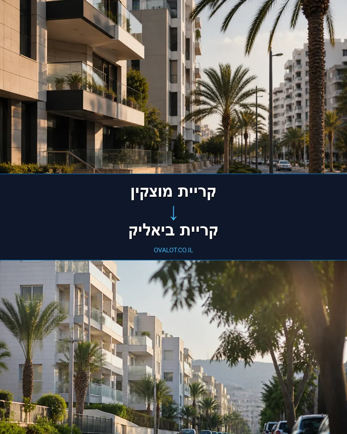 הובלות דירה מקריית מוצקין לקריית ביאליק