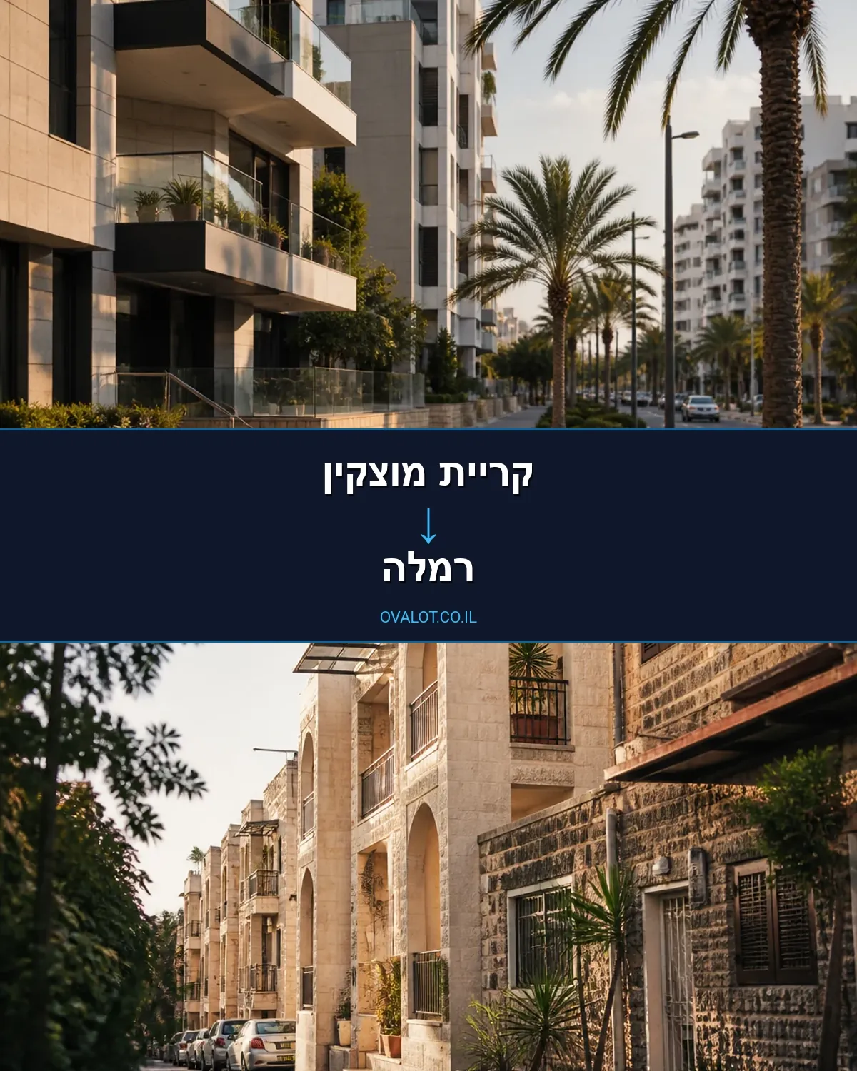 הובלות עם מנוף מקריית מוצקין לרמלה