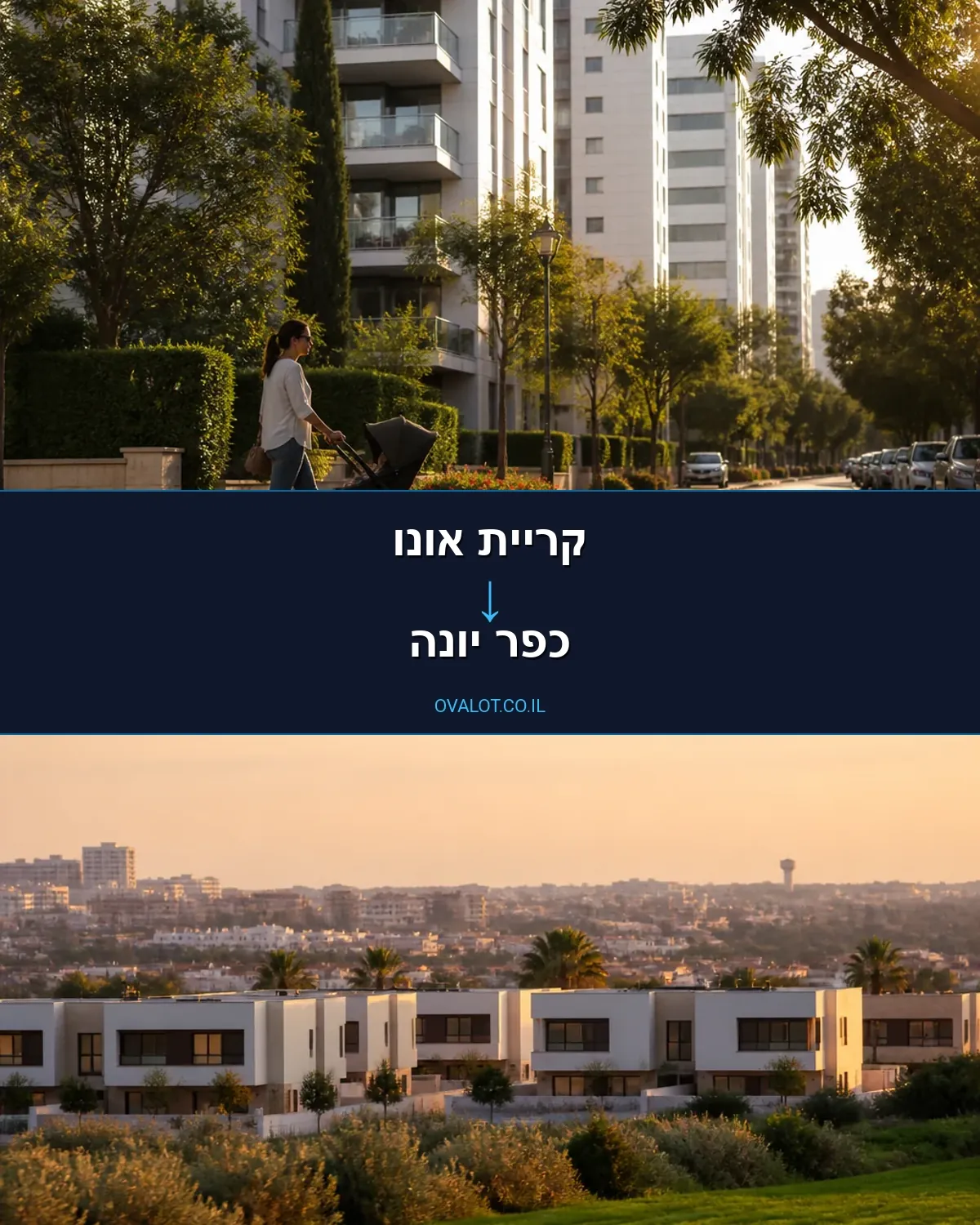 הובלות דירה מקריית אונו לכפר יונה
