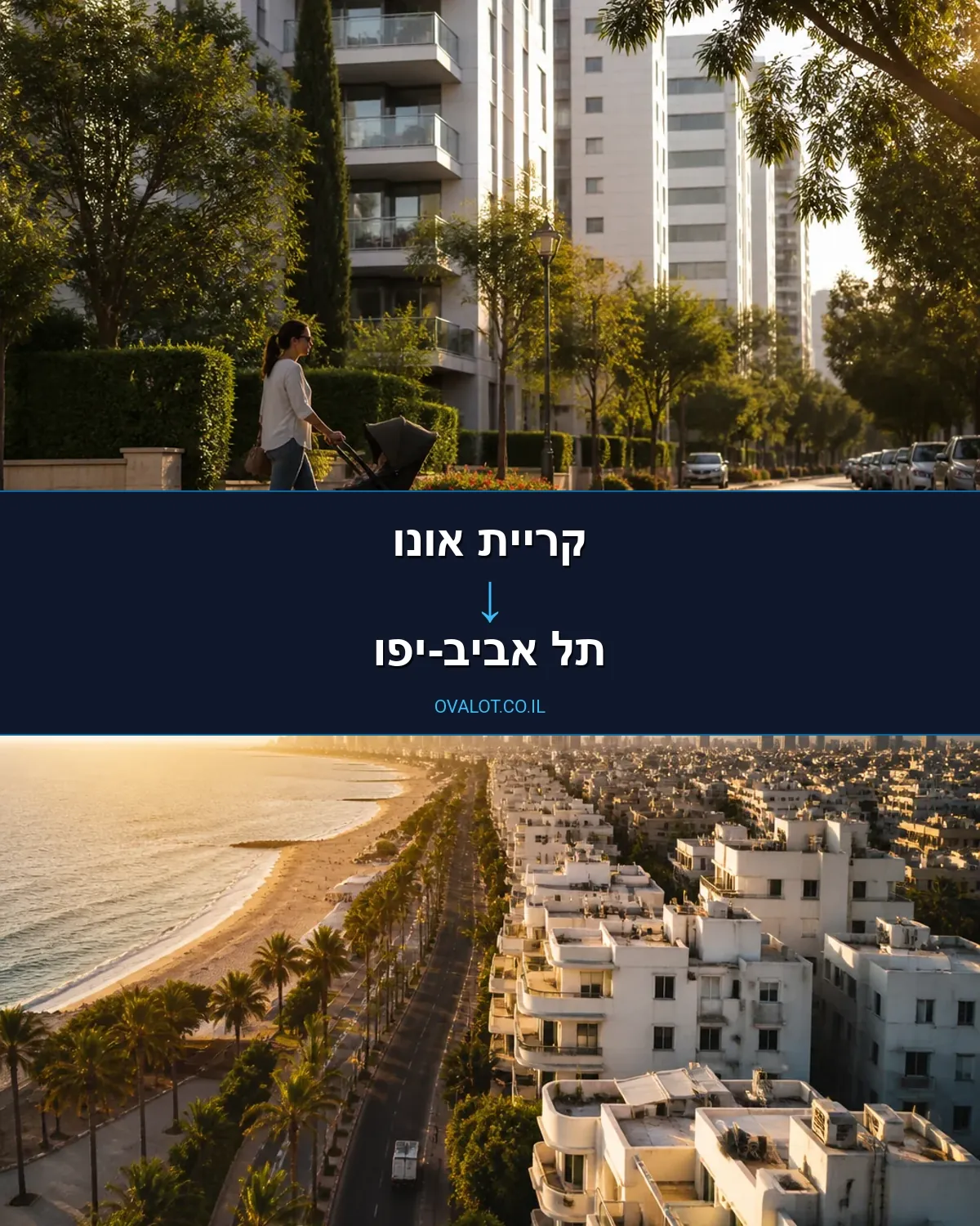 הובלות עם מנוף מקריית אונו לתל אביב-יפו