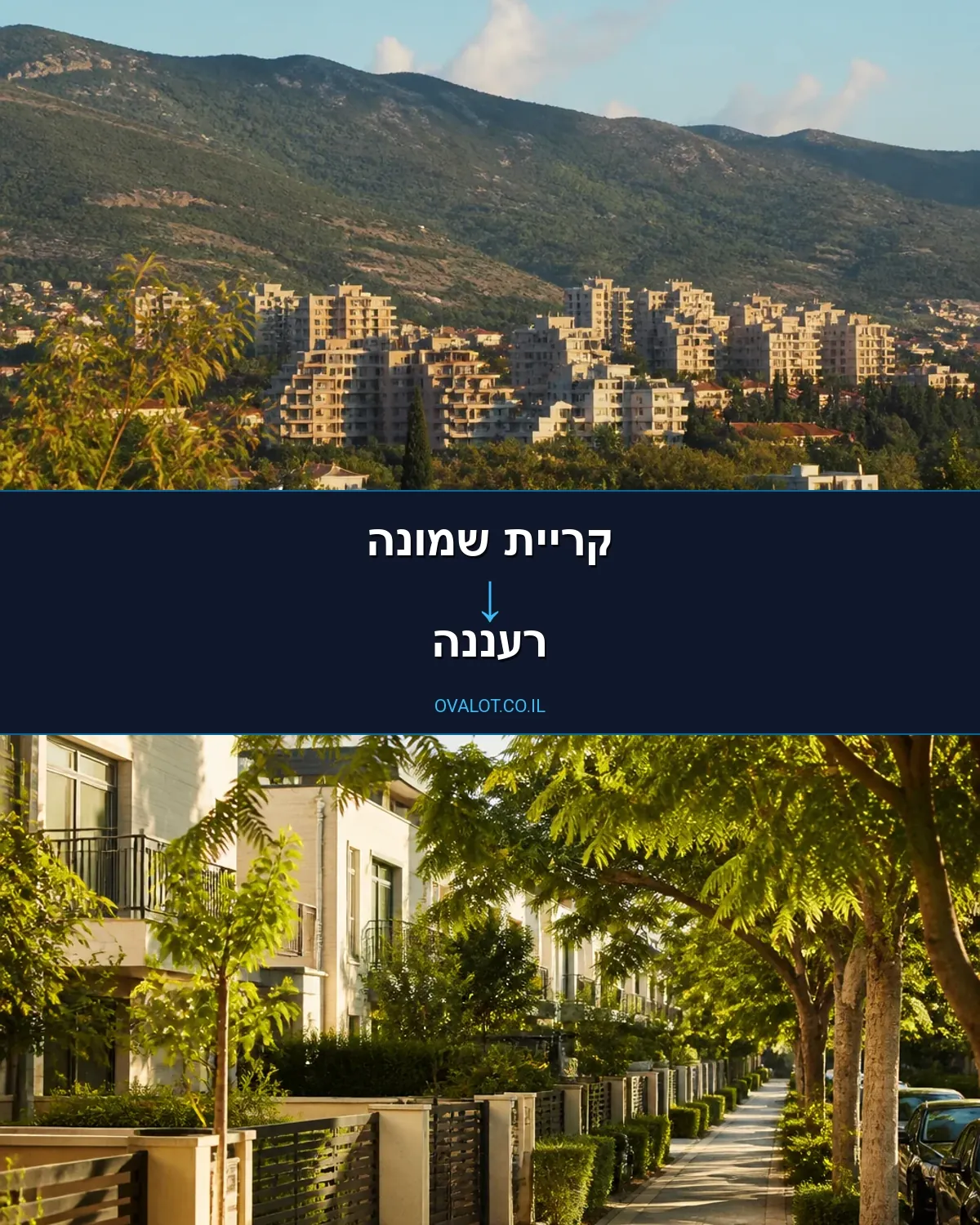 הובלות דירה מקריית שמונה לרעננה