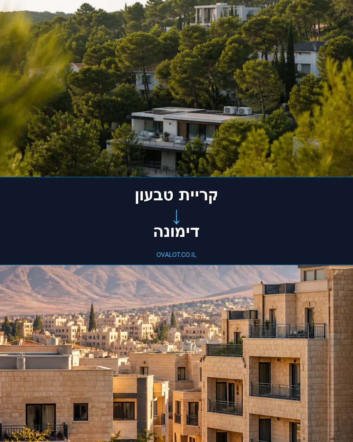 הובלות בתים פרטיים מקריית טבעון לדימונה