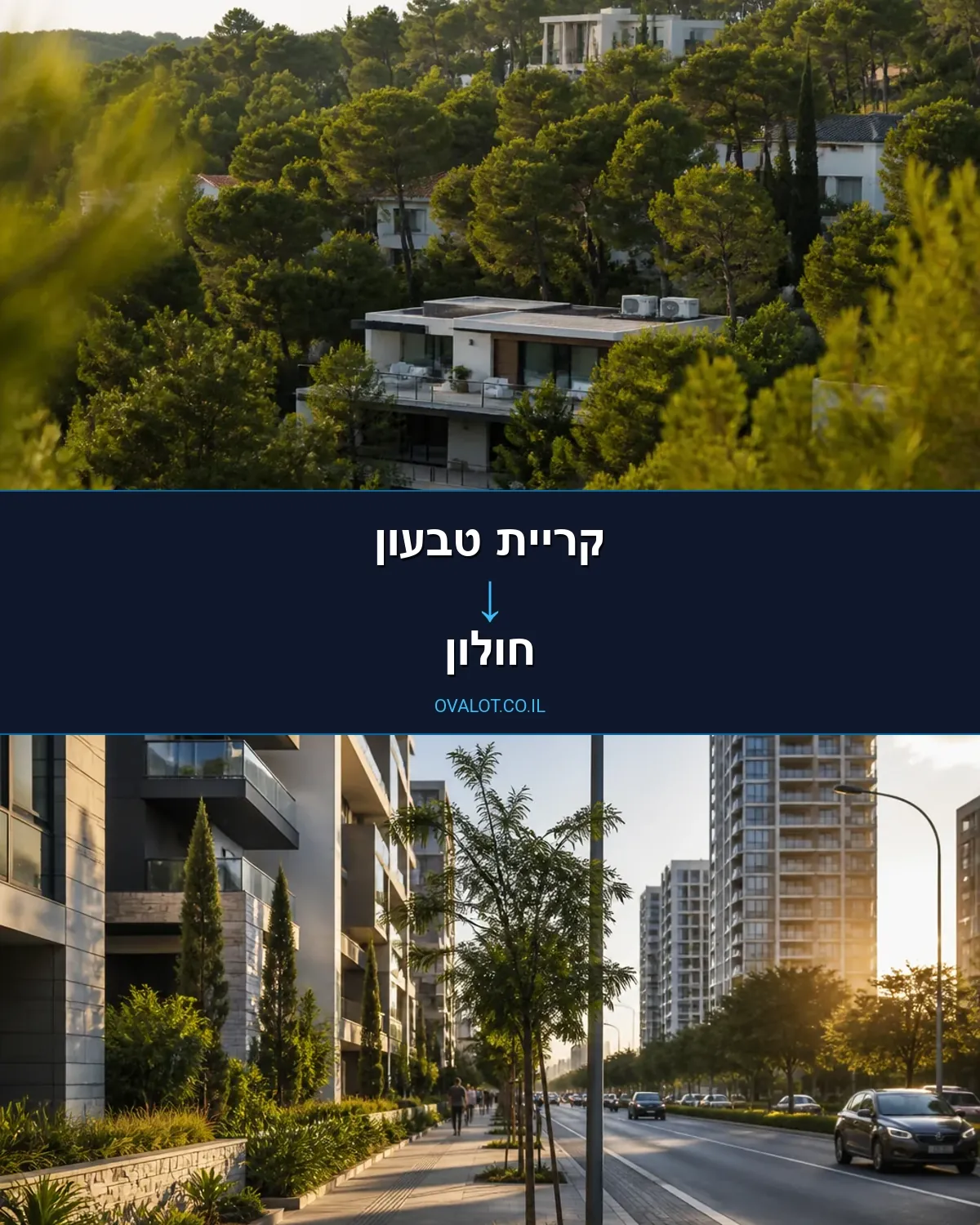 הובלות דירה מקריית טבעון לחולון