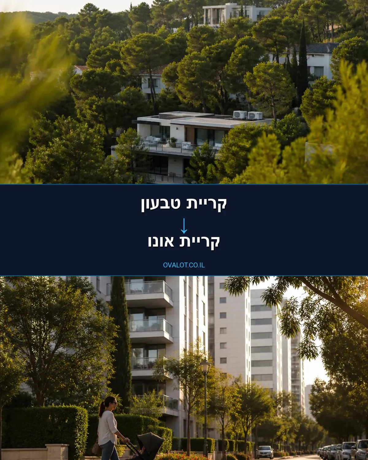 הובלות דירה מקריית טבעון לקריית אונו