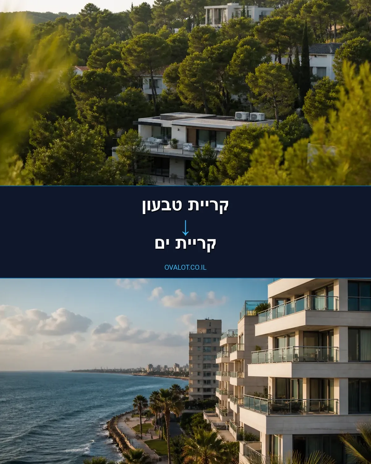 הובלות דירה מקריית טבעון לקריית ים
