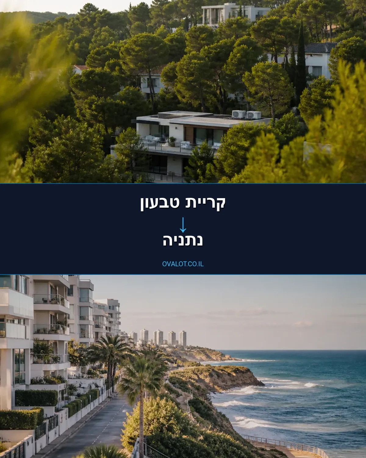 הובלות דירה מקריית טבעון לנתניה