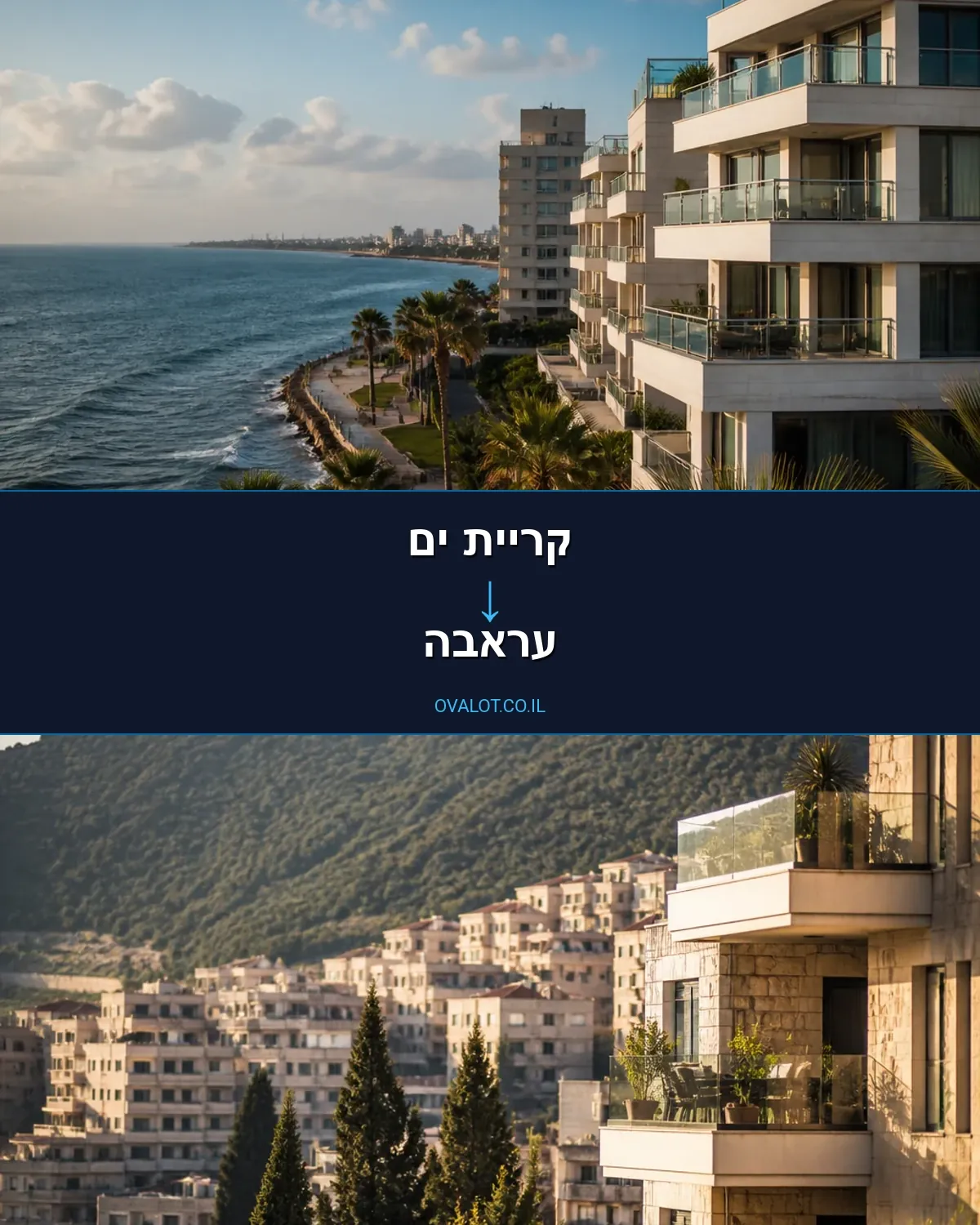 הובלות עם מעלית מקריית ים לעראבה