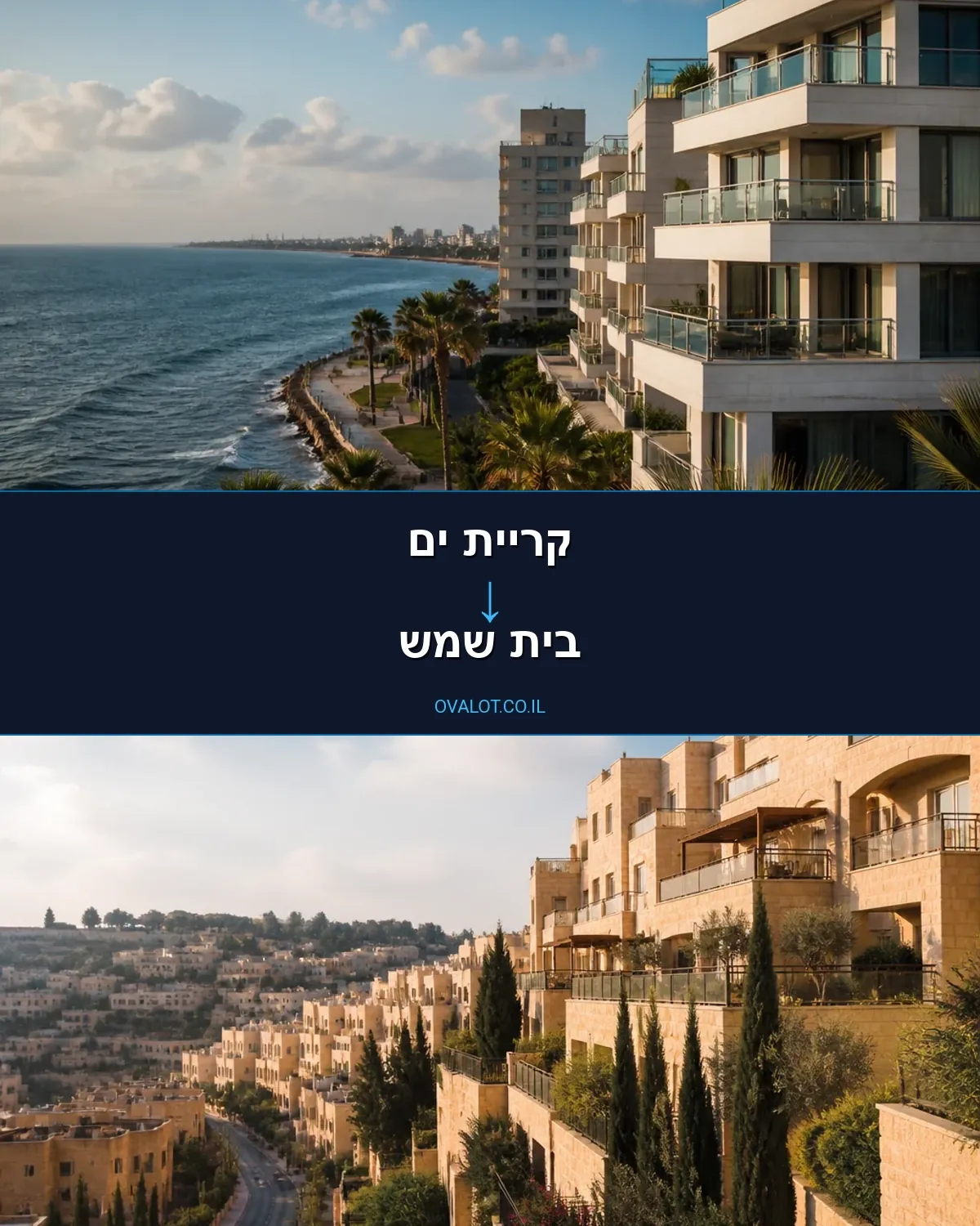 הובלות דירה מקריית ים לבית שמש