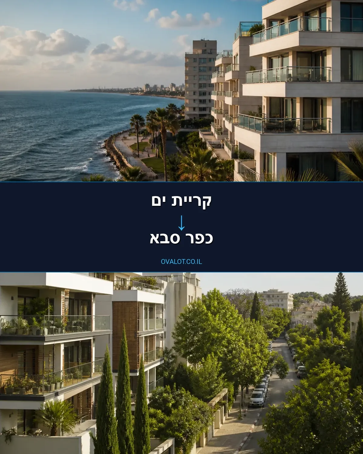 הובלות דירה מקריית ים לכפר סבא