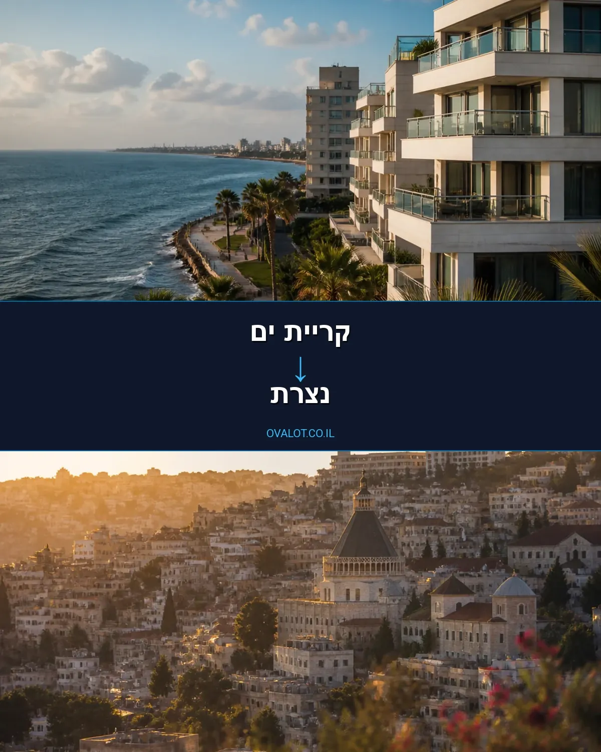 הובלות דירה מקריית ים לנצרת