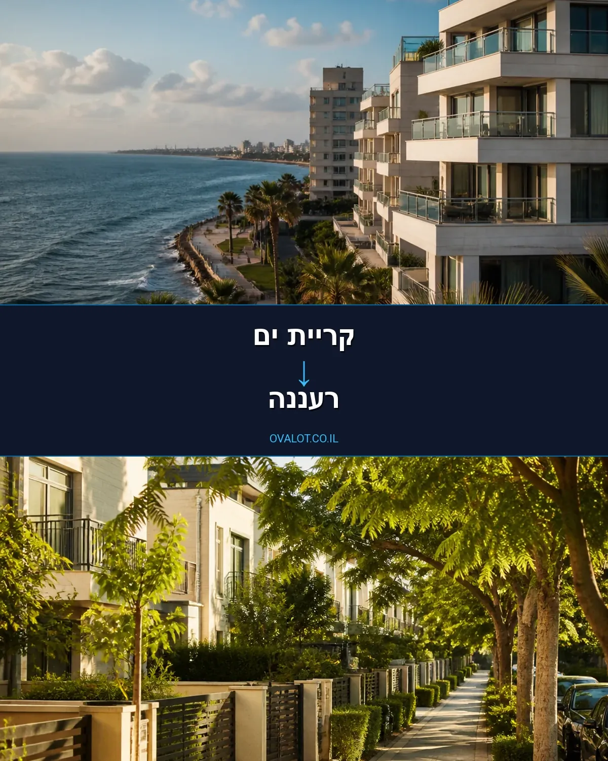 הובלות בתים פרטיים מקריית ים לרעננה