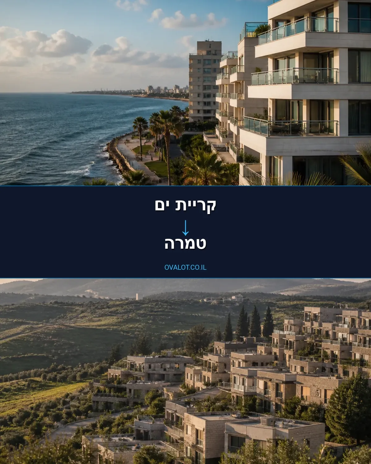 הובלות דירה מקריית ים לטמרה