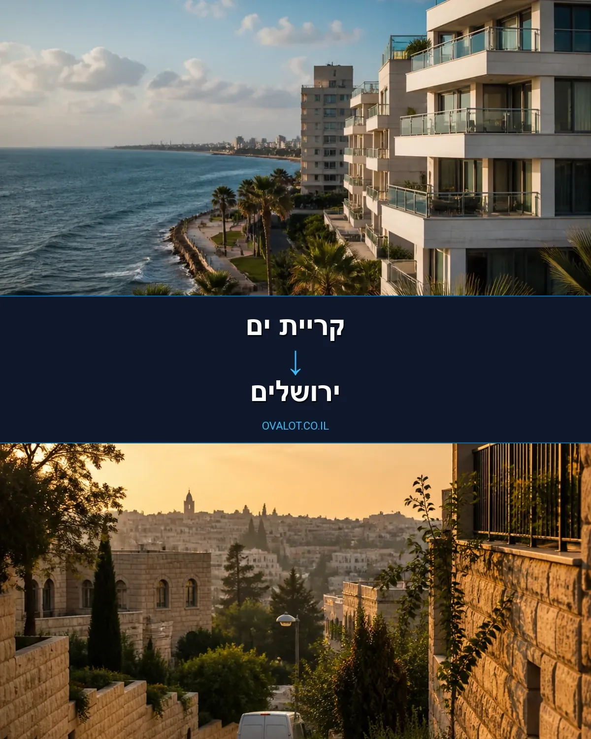 הובלות בתים פרטיים מקריית ים לירושלים