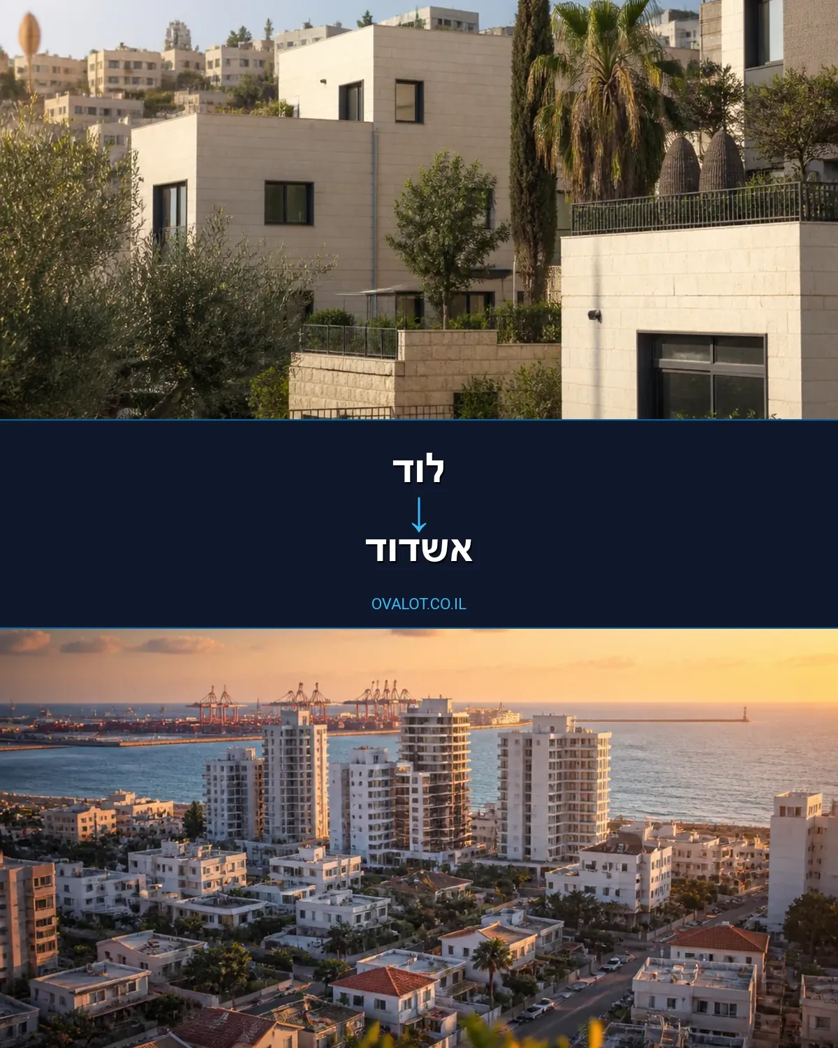 הובלות עם מנוף מלוד לאשדוד
