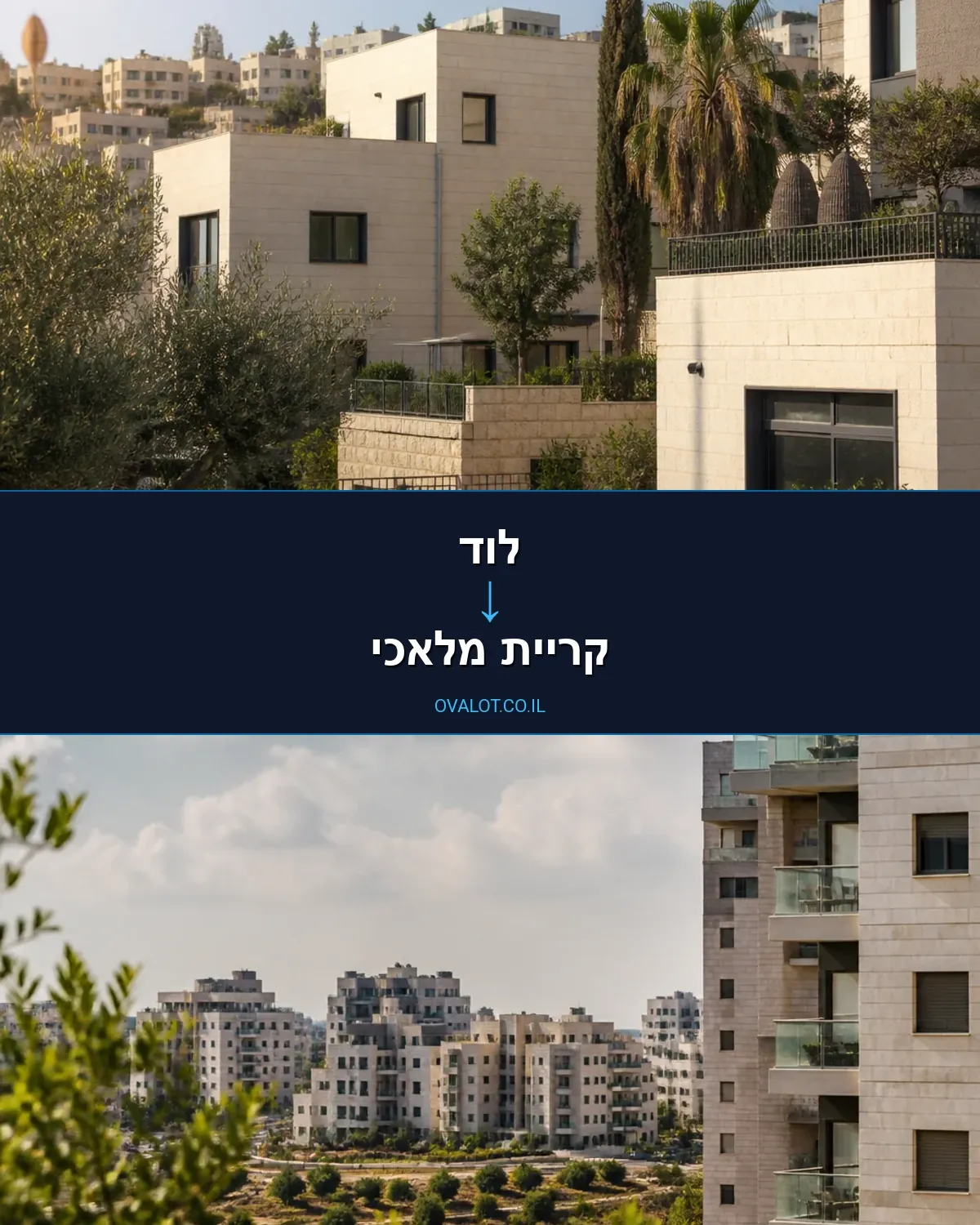 הובלות בתים פרטיים מלוד לקריית מלאכי