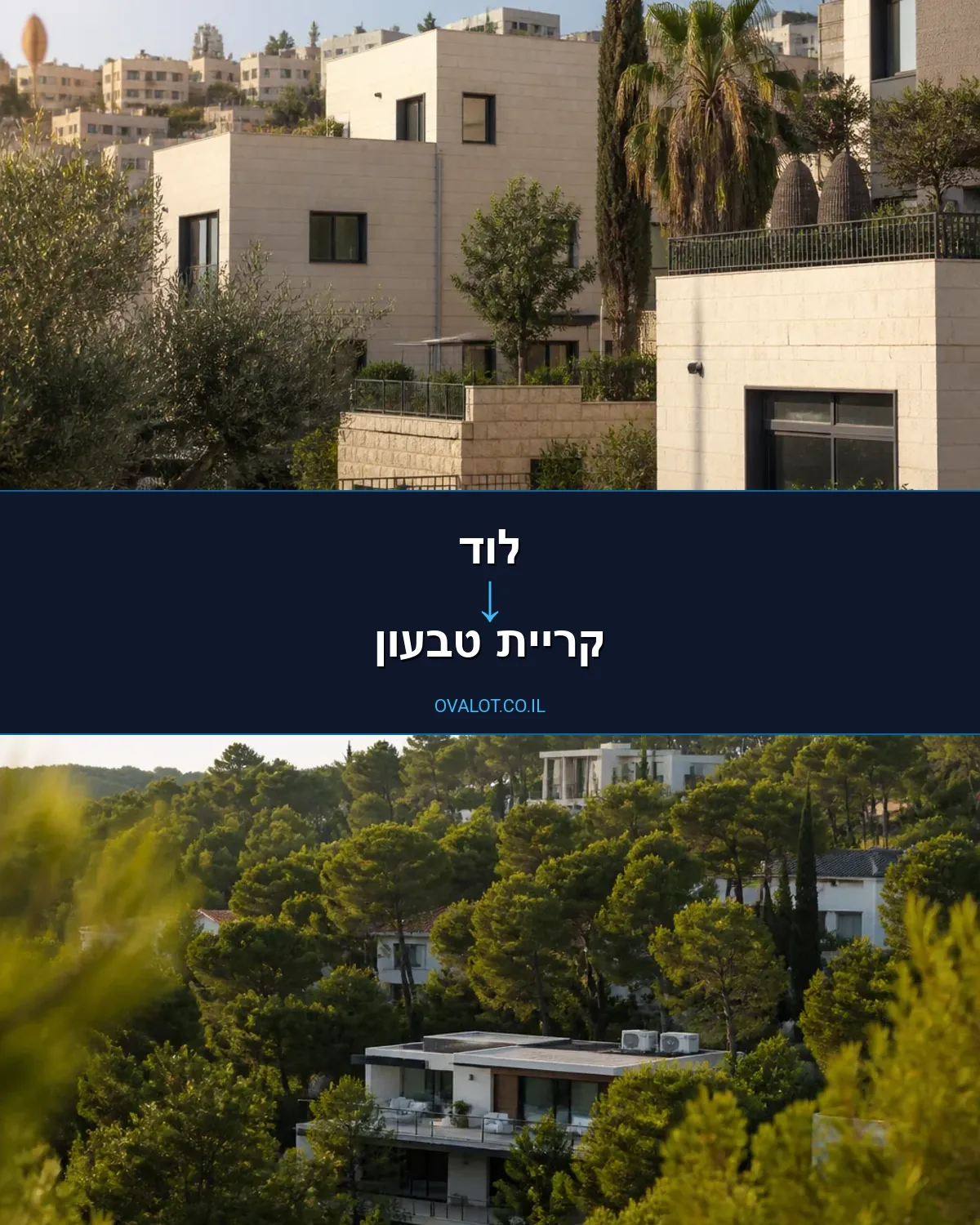 הובלות דירה מלוד לקריית טבעון