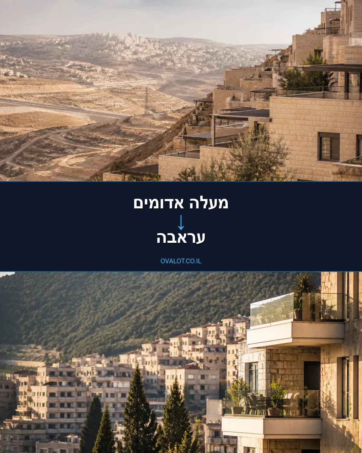 הובלות דירה ממעלה אדומים לעראבה