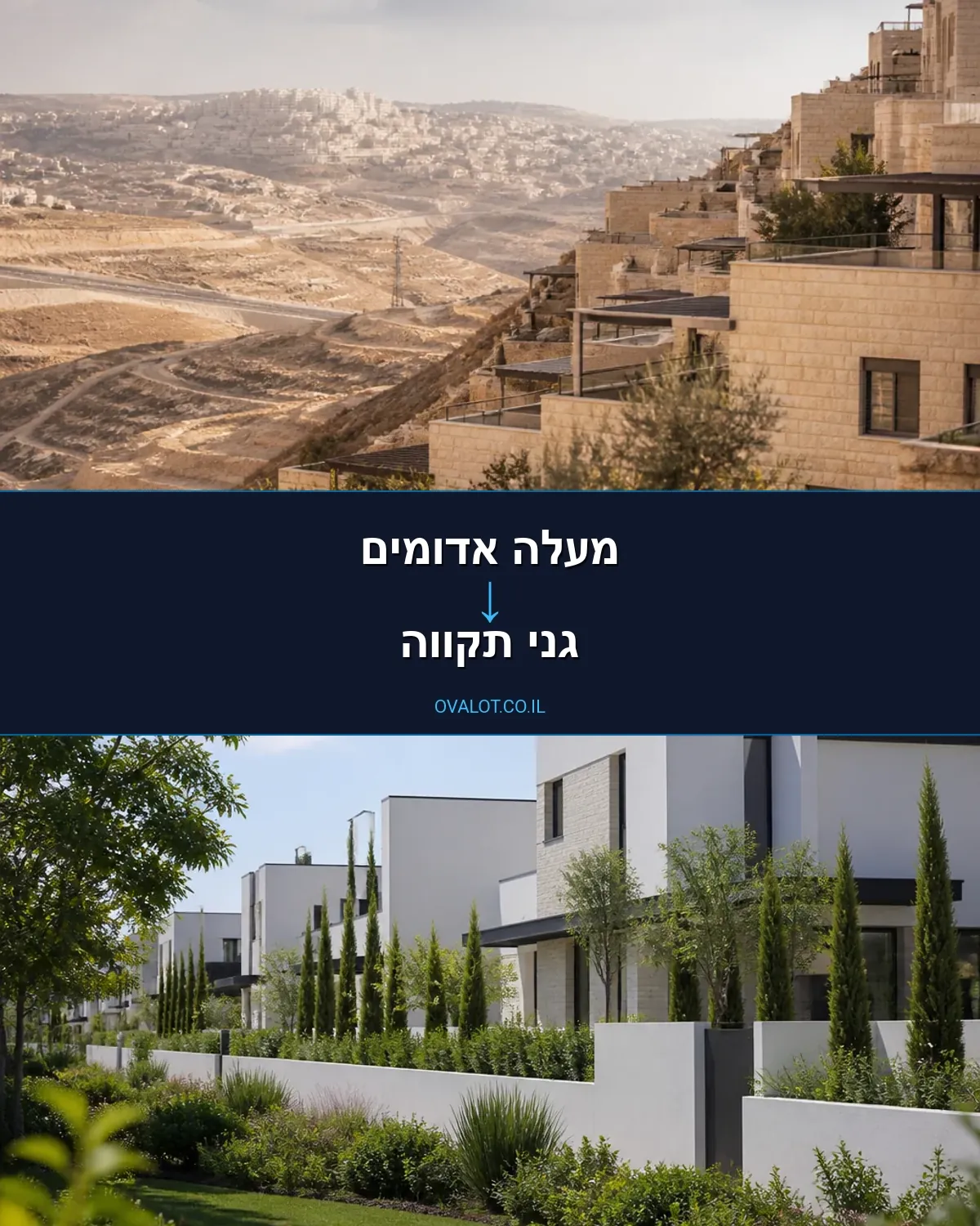 הובלות בתים פרטיים ממעלה אדומים לגני תקווה