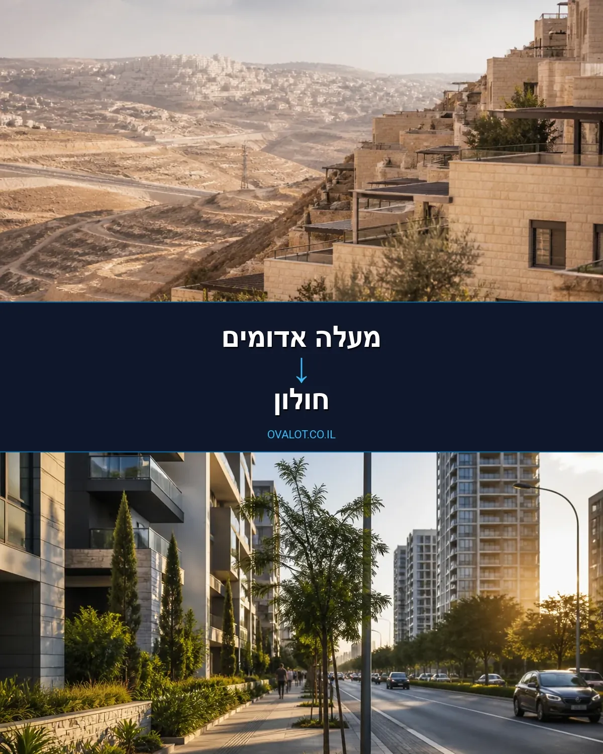 הובלות דירה ממעלה אדומים לחולון