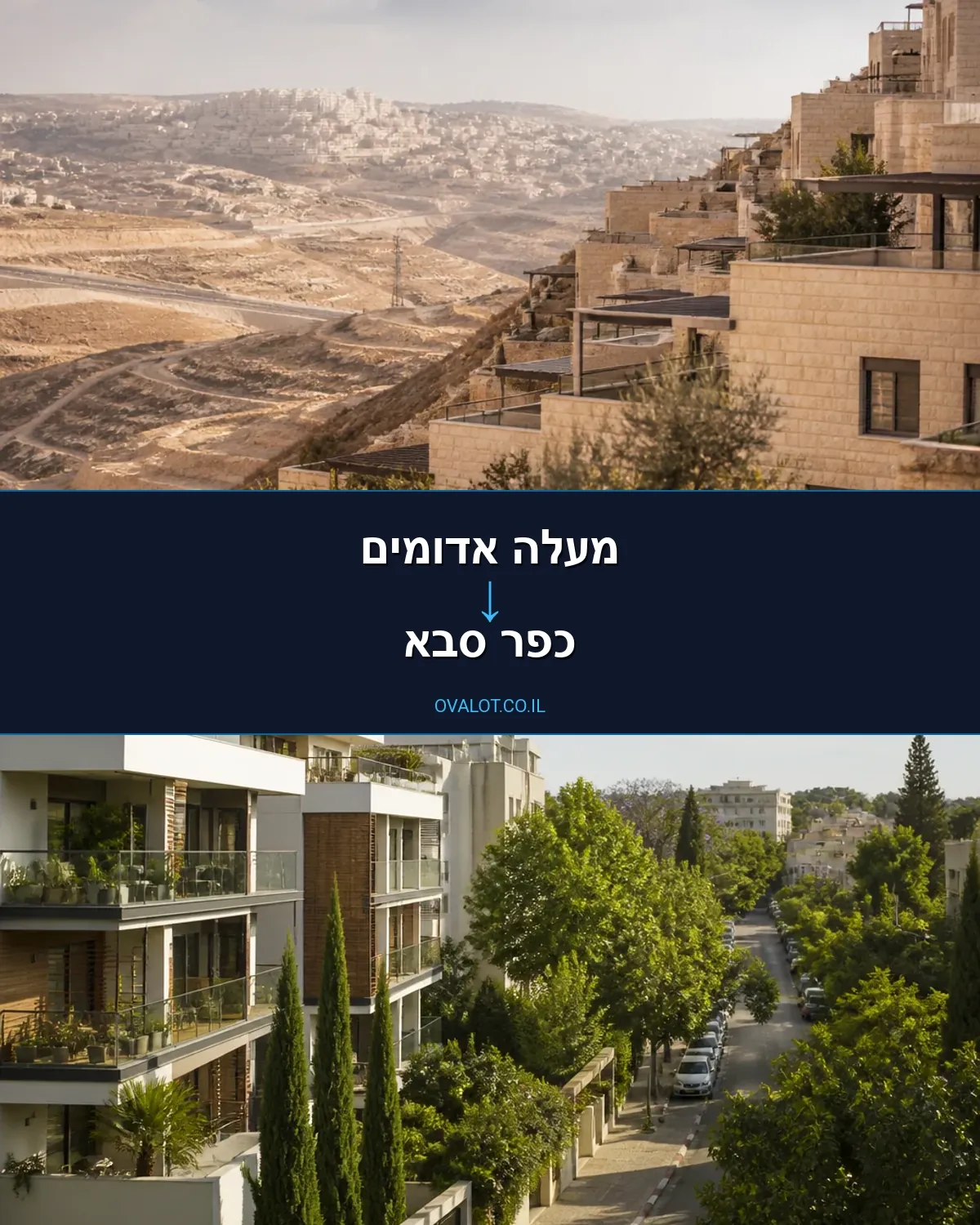 הובלות בתים פרטיים ממעלה אדומים לכפר סבא