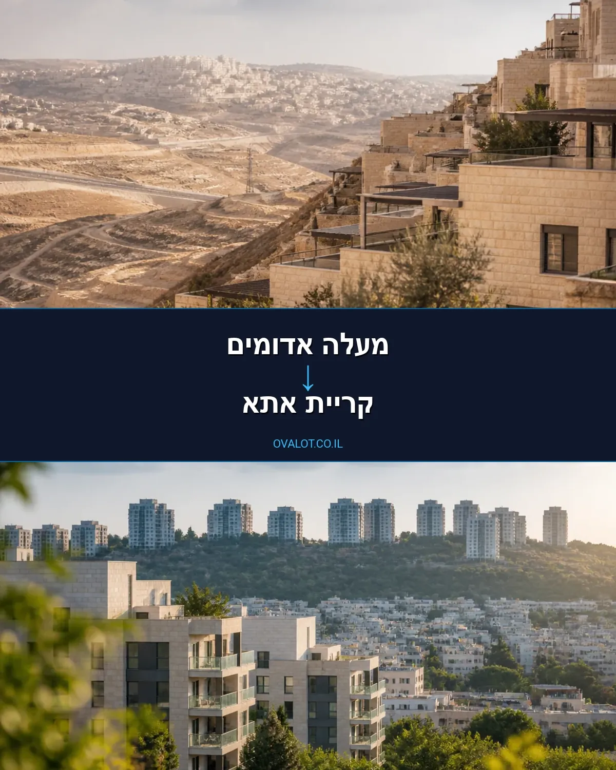 הובלות דירה ממעלה אדומים לקריית אתא