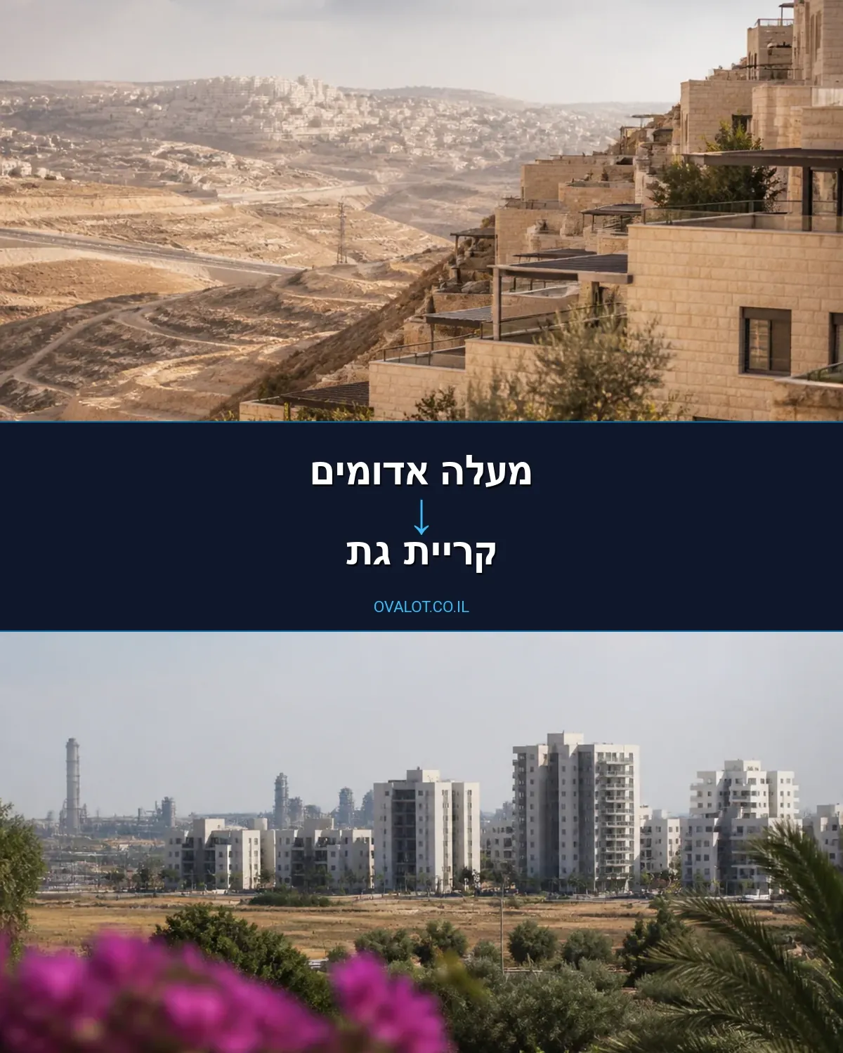 הובלות בתים פרטיים ממעלה אדומים לקריית גת