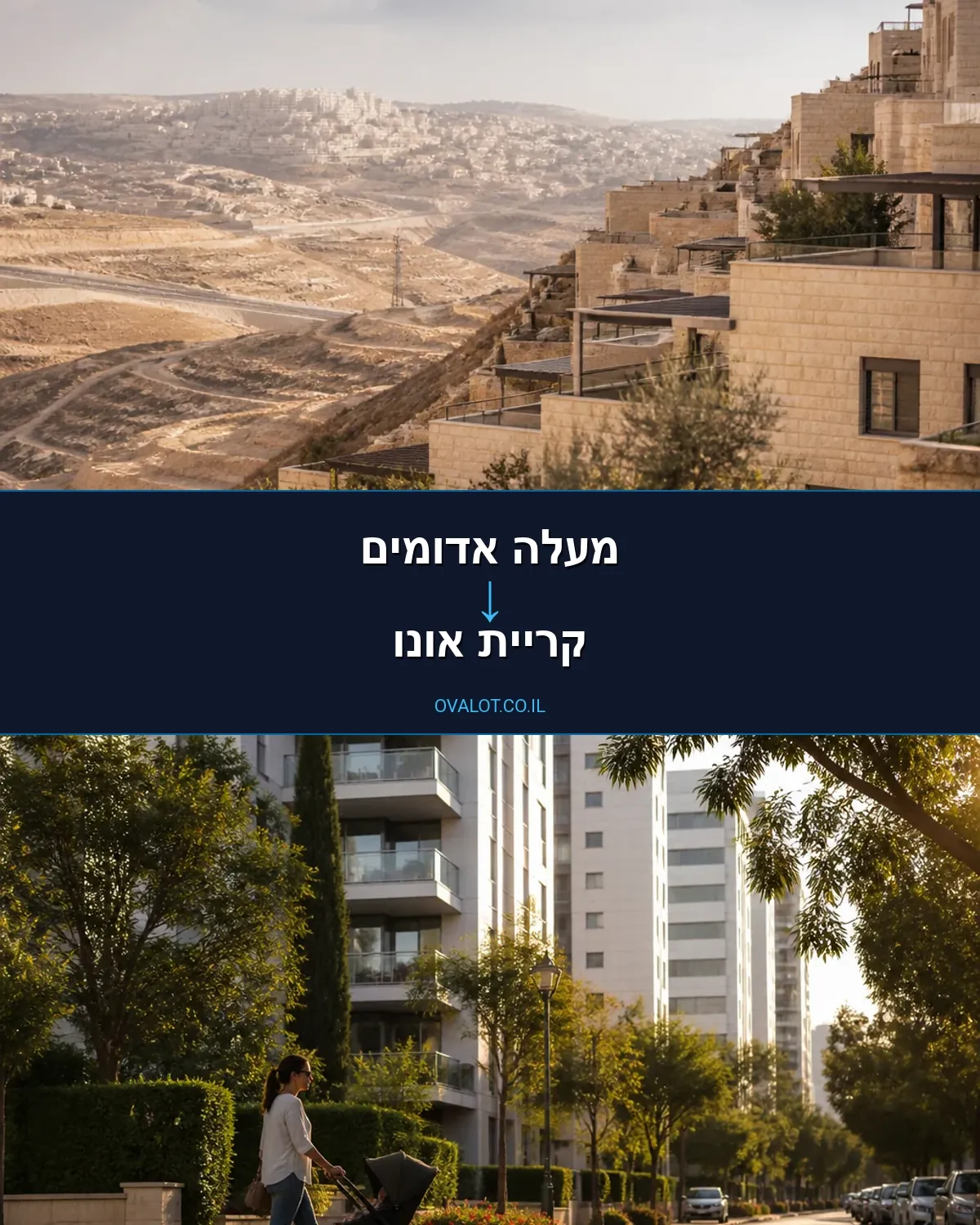 הובלות בתים פרטיים ממעלה אדומים לקריית אונו