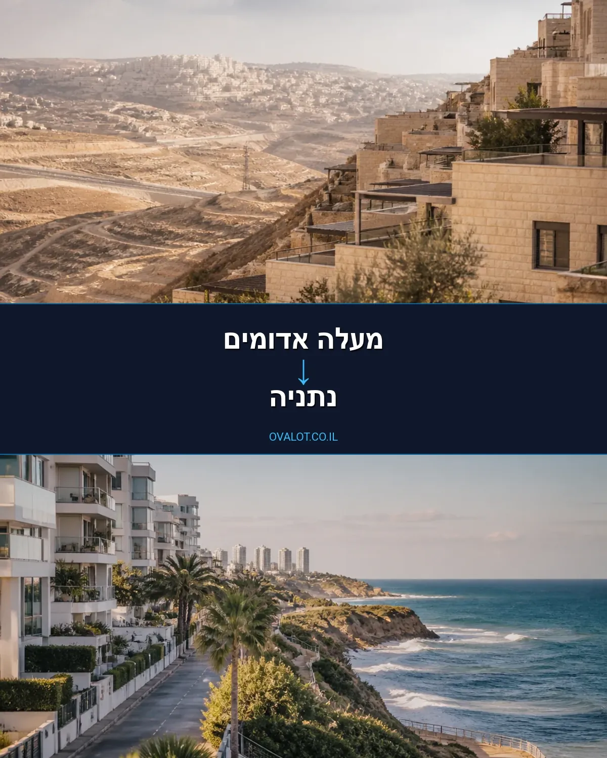 הובלות דירה ממעלה אדומים לנתניה