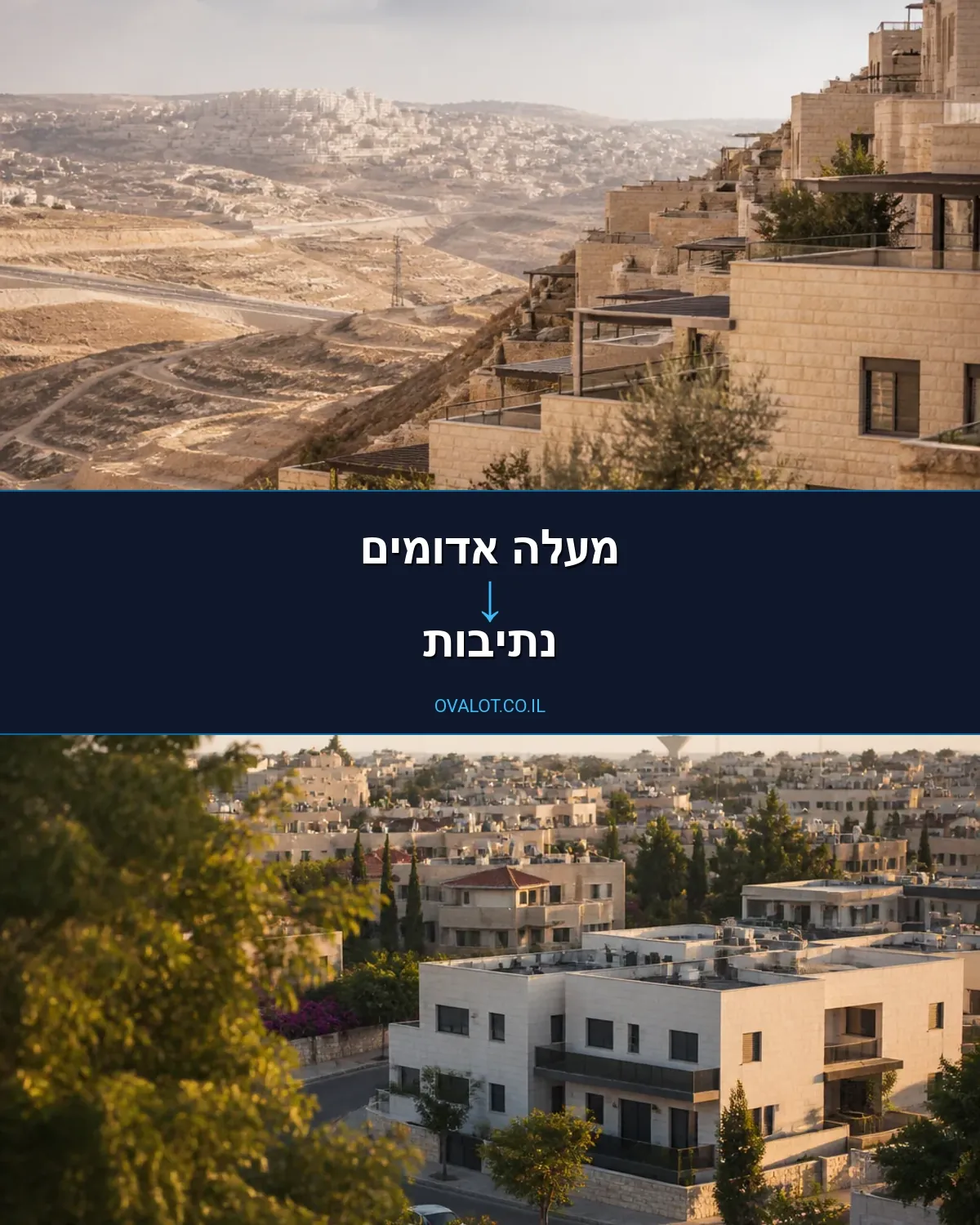 הובלות עם מעלית ממעלה אדומים לנתיבות