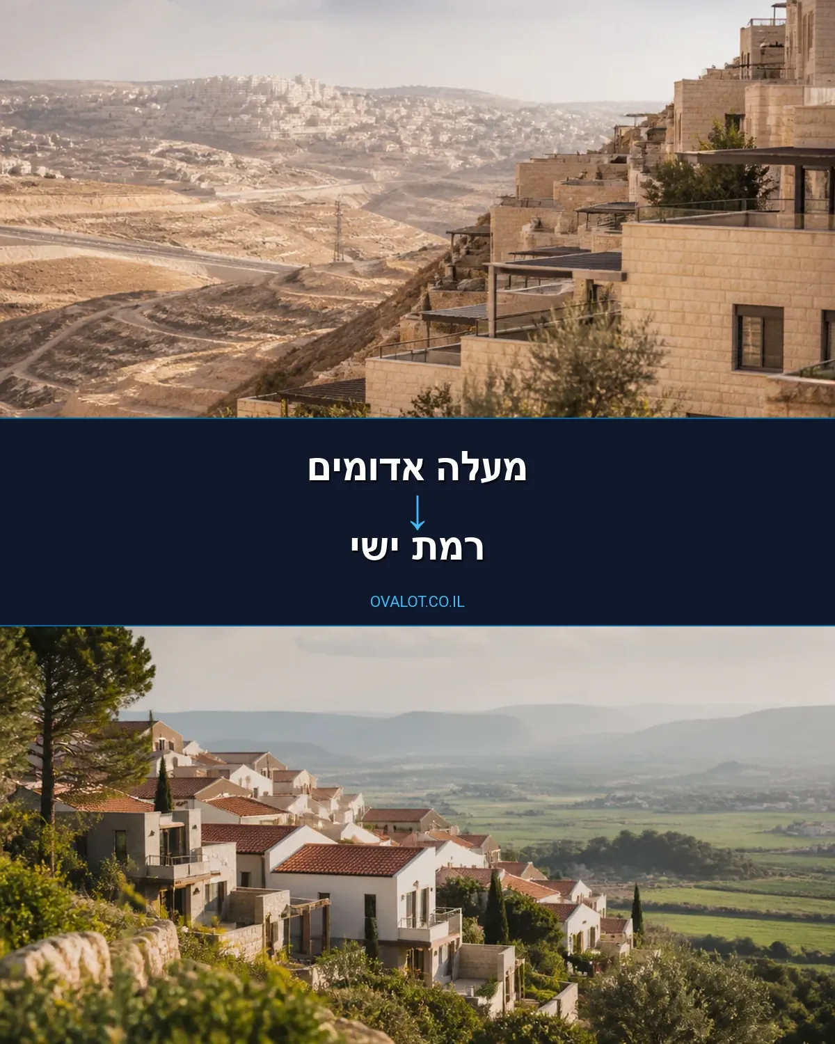 הובלות עם מעלית ממעלה אדומים לרמת ישי