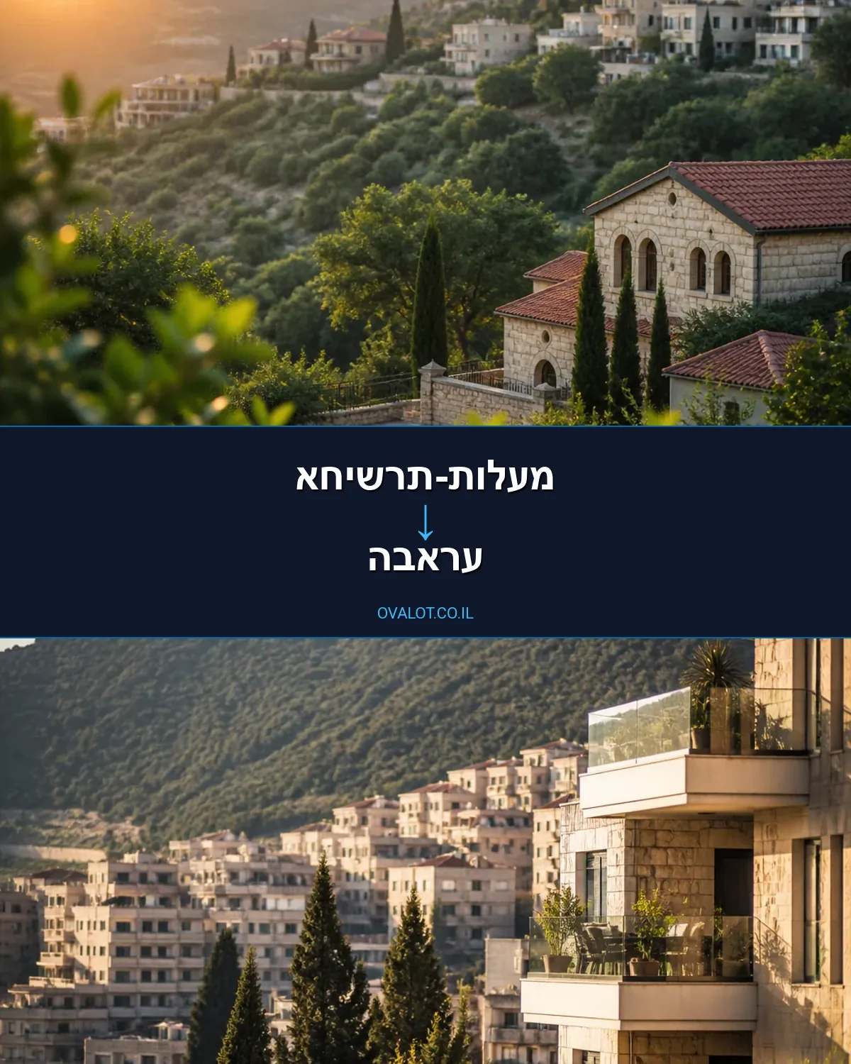 הובלות דירה ממעלות-תרשיחא לעראבה