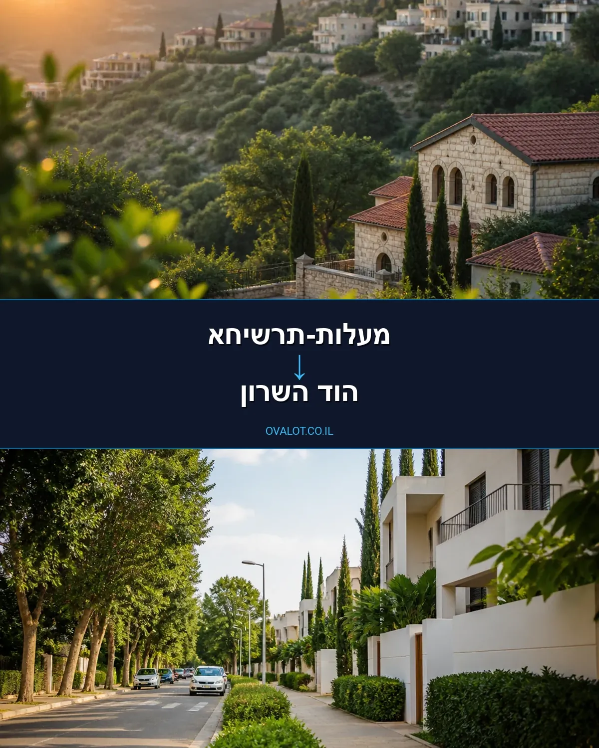 הובלות דירה ממעלות-תרשיחא להוד השרון