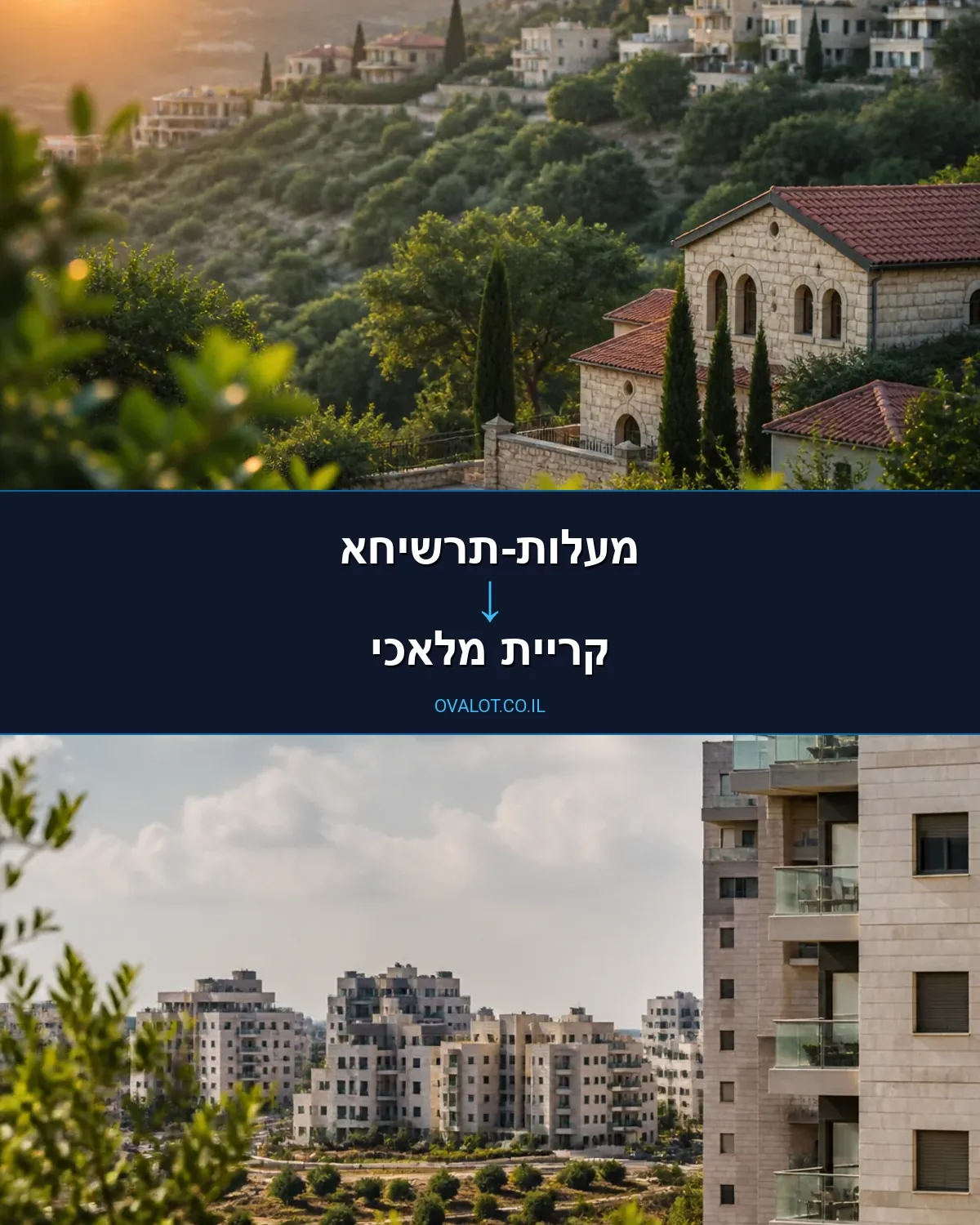 הובלות בתים פרטיים ממעלות-תרשיחא לקריית מלאכי