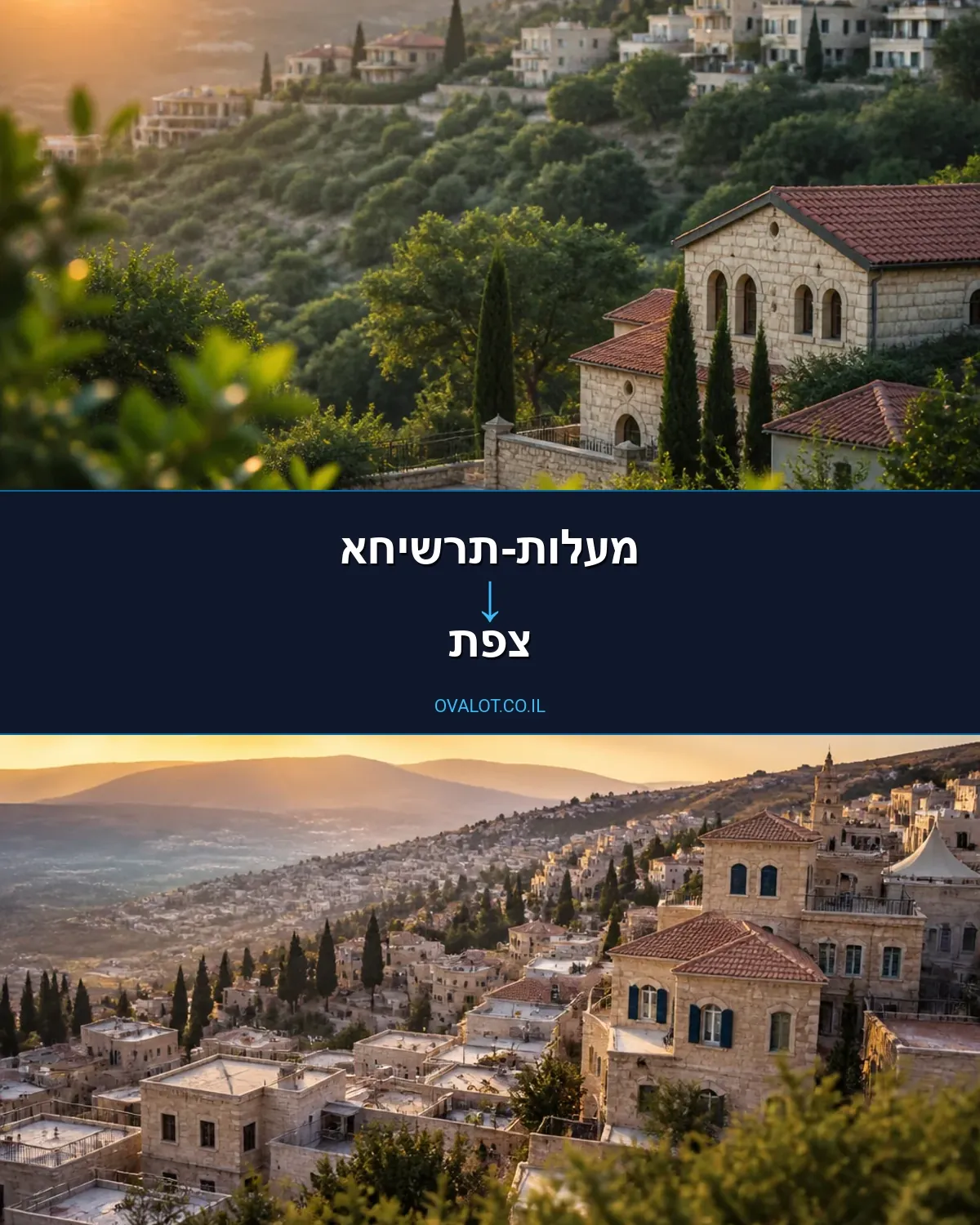 הובלות דירה ממעלות-תרשיחא לצפת