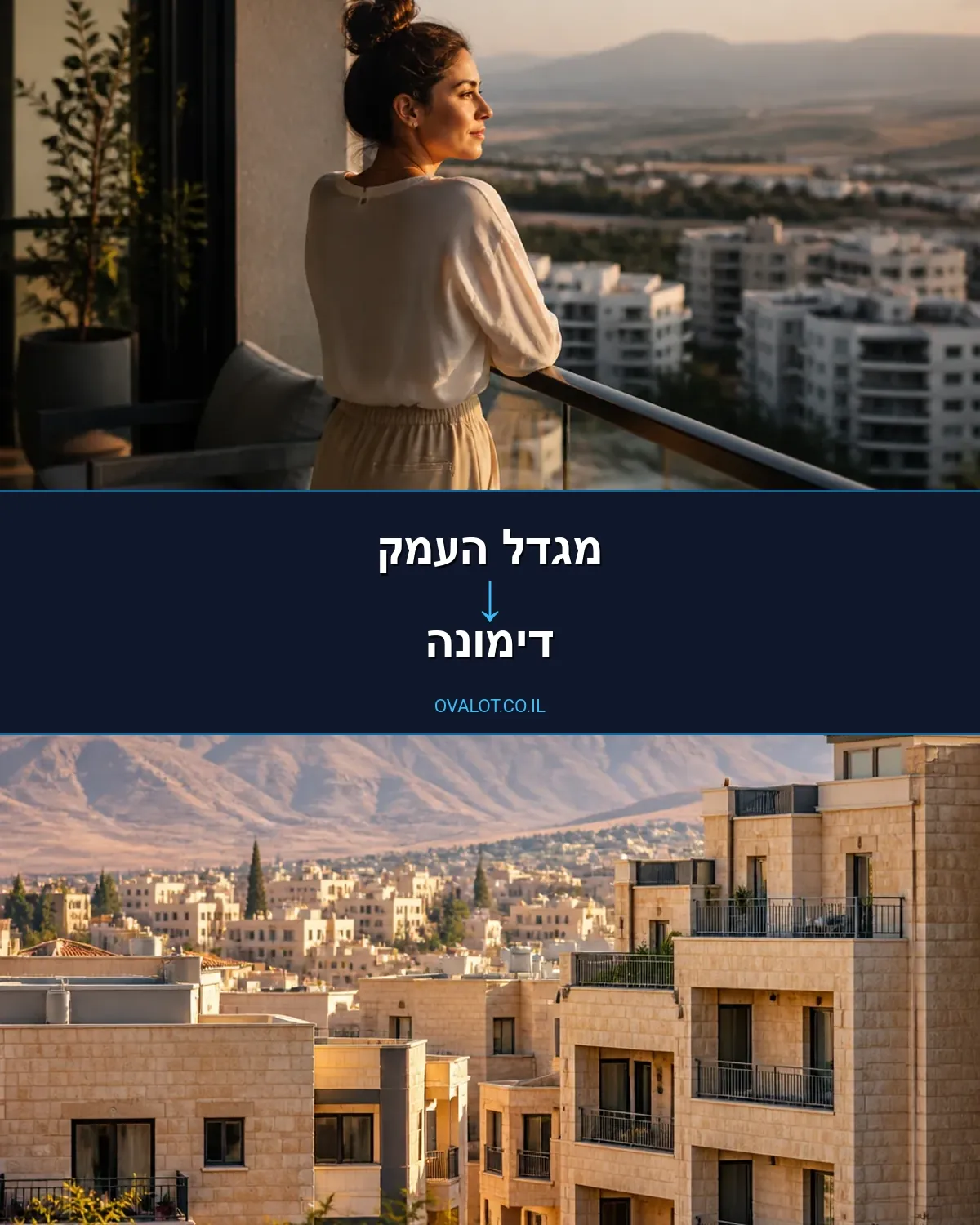 הובלות דירה ממגדל העמק לדימונה