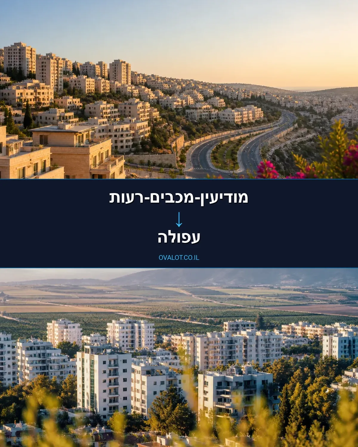 הובלה בקירור ממודיעין-מכבים-רעות לעפולה