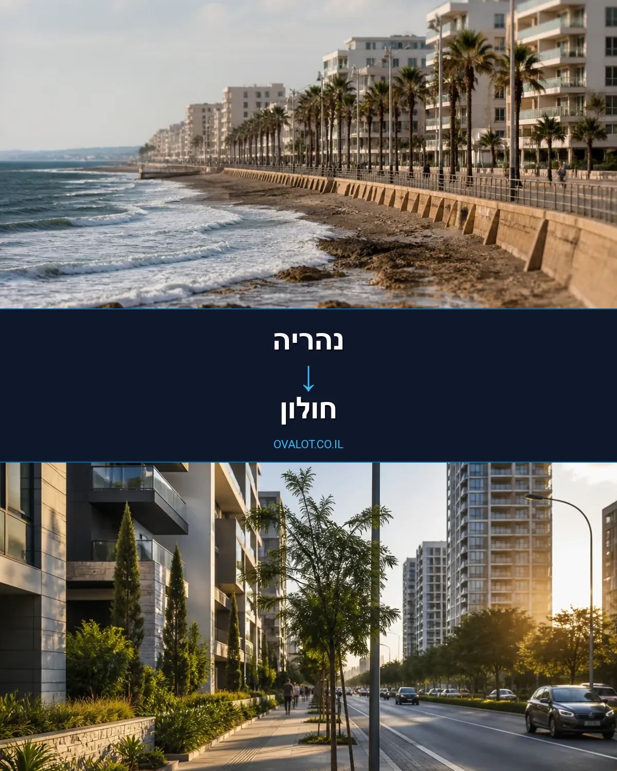 הובלות דירה מנהריה לחולון