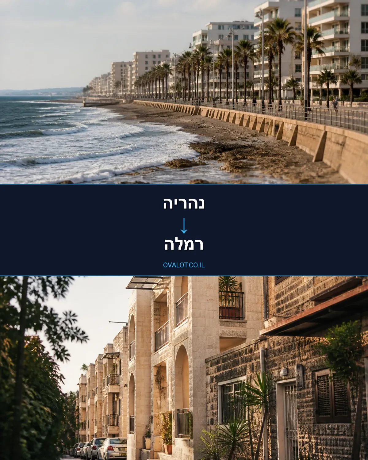 הובלות דירה מנהריה לרמלה