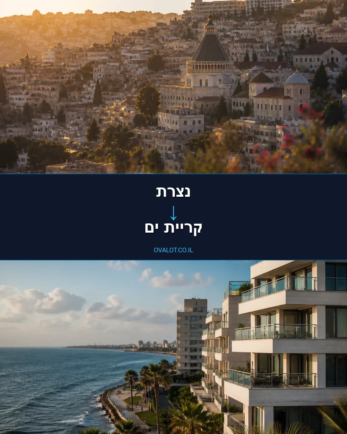 הובלות עם מנוף מנצרת לקריית ים