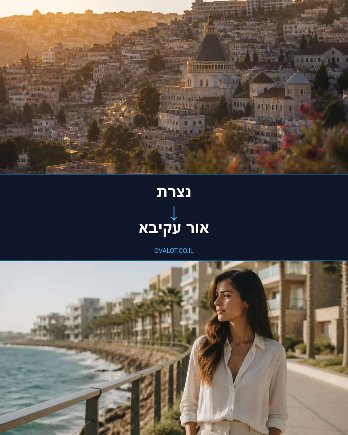 הובלות עם מעלית מנצרת לאור עקיבא