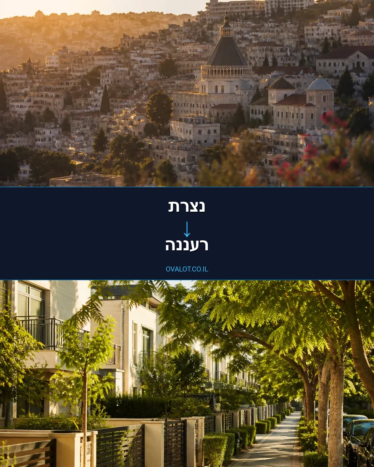 הובלות דירה מנצרת לרעננה