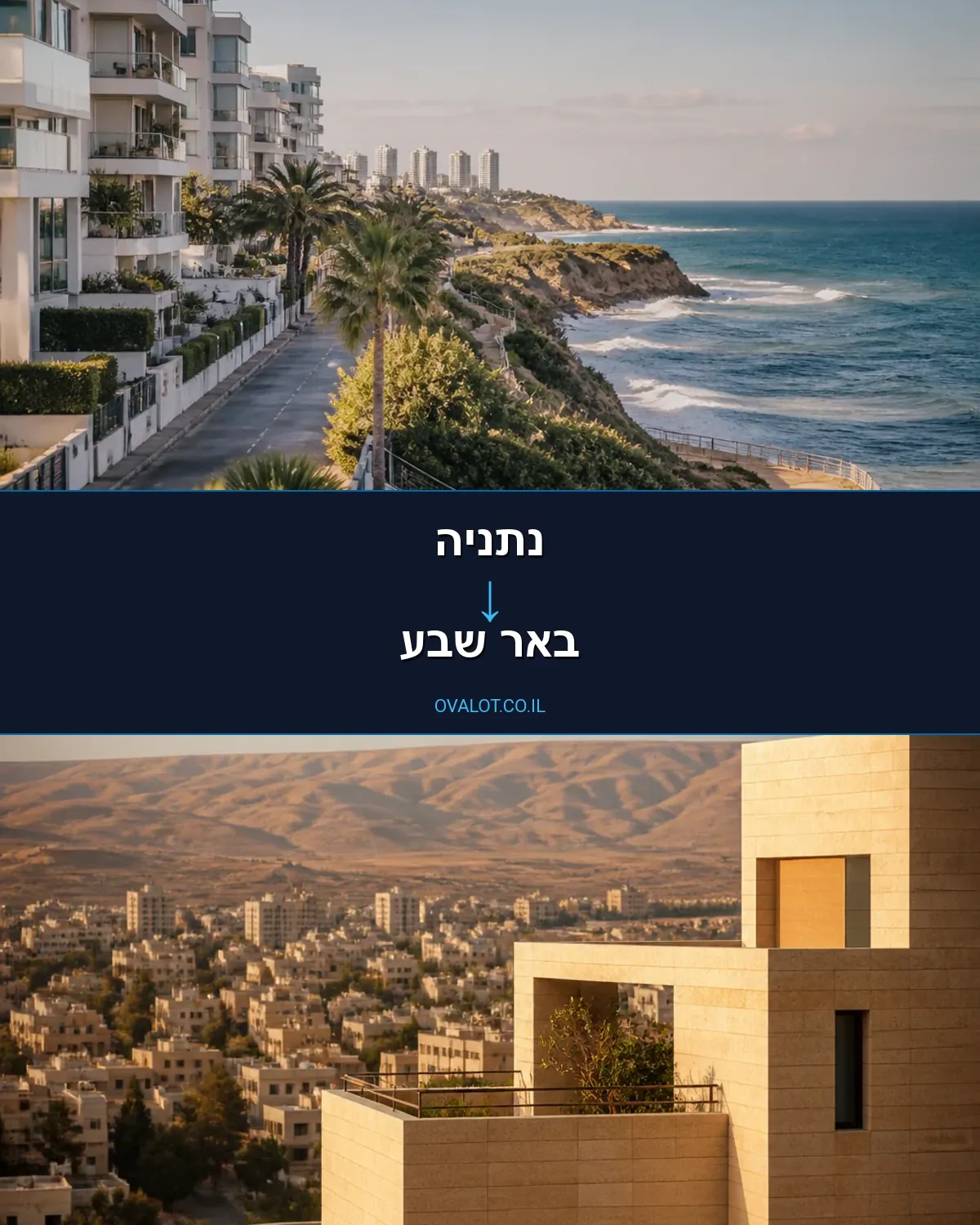 הובלות בתים פרטיים מנתניה לבאר שבע
