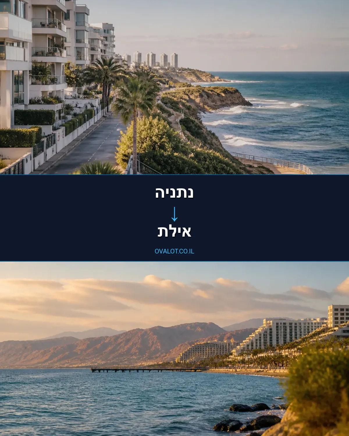 הובלות בתים פרטיים מנתניה לאילת